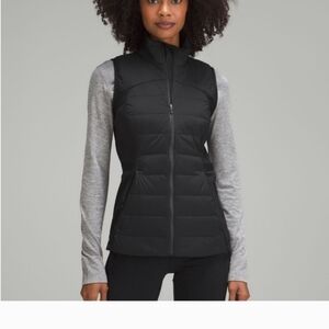 Lululemon down for it all vest size 6